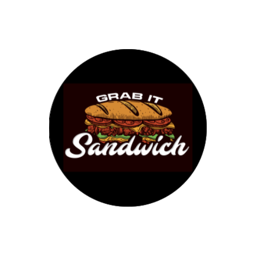 Grab It Sandwich logo.